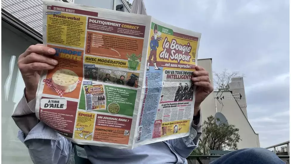 У Франції вийшла друком сатирична газета, яку випускають лише 29 лютого