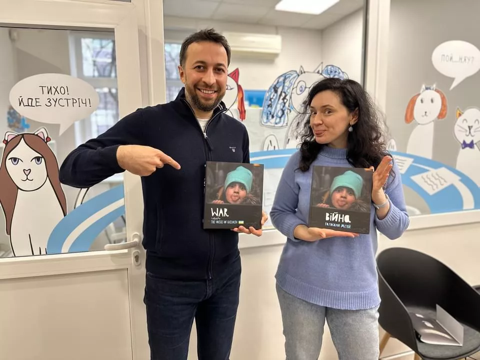 Книгу «Війна голосами дітей» зможуть видавати всіма мовами світу, крім російської та білоруської