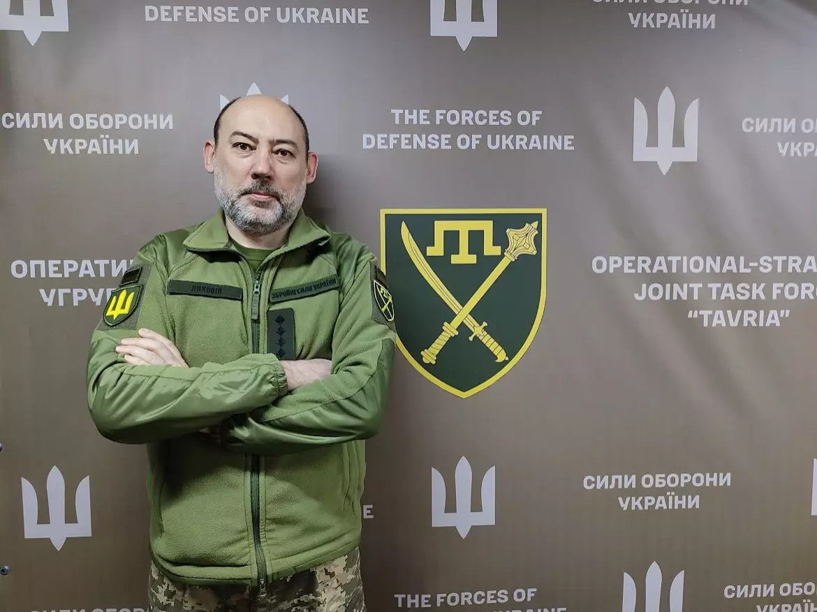 Дмитро Лиховій склав обов'язки речника оперативно-стратегічного угруповання військ &laquo;Таврія&raquo;