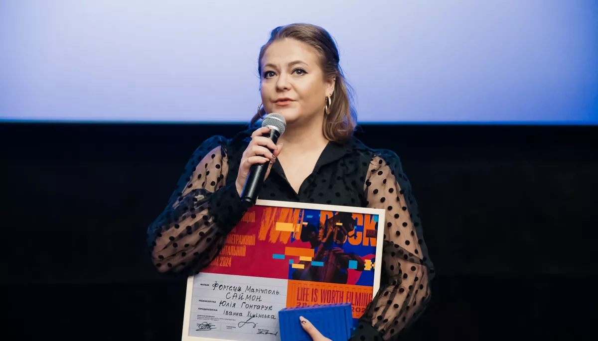 Переможцем національного конкурсу Doc Kyiv Fest став фільм &laquo;Фортеця Маріуполь. Саймон&raquo; режисерки Юлії Гонтарук