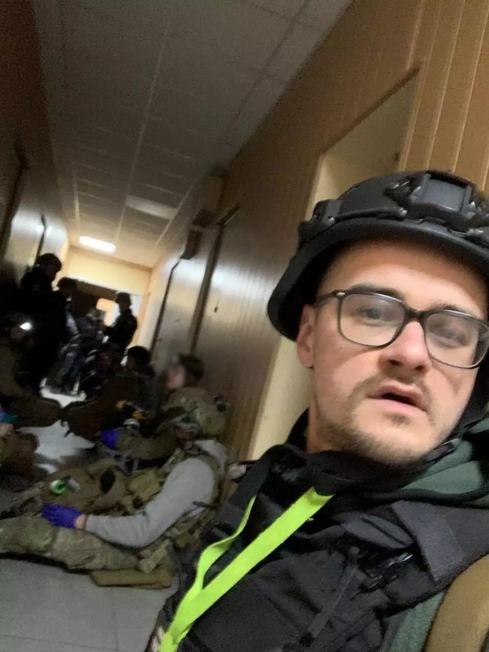 Через атаку російських дронів на Харків постраждав журналіст медіагрупи «Накипіло»
