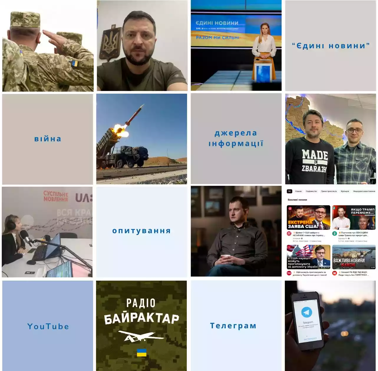 Для українців телеграм-канали є найпопулярнішим джерелом інформації про війну, — дослідження