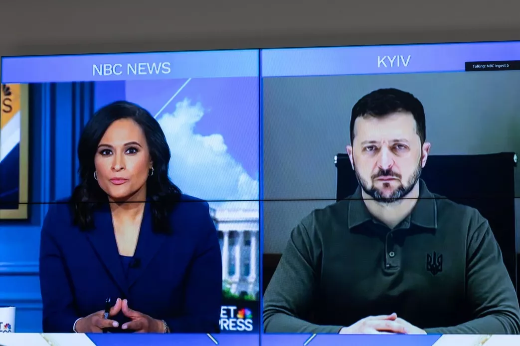 Зеленський в інтерв&rsquo;ю NBC News: Україна може перехопити ініціативу на фронті, але потрібно якнайшвидше доставити зброю