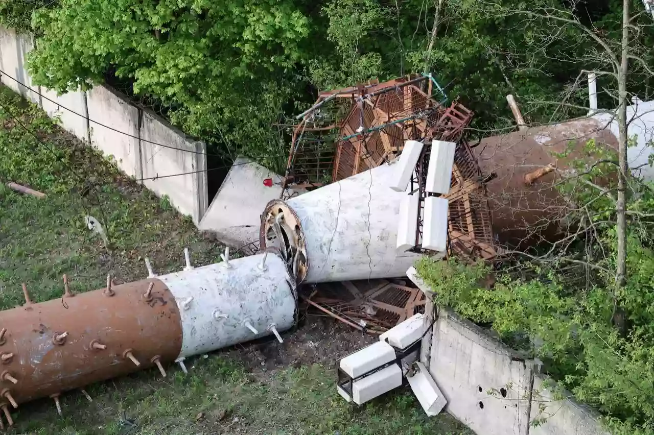 Повноцінно відновити телевежу в Харкові можна буде після завершення бойових дій, &mdash; посадовець ОВА