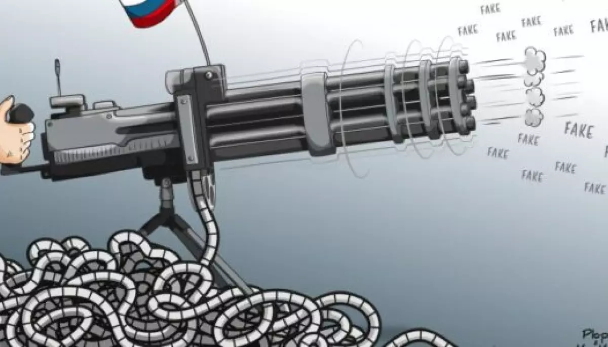 Російські фейкомети вже плутають «патрони»: дайджест пропаганди за 25 квітня