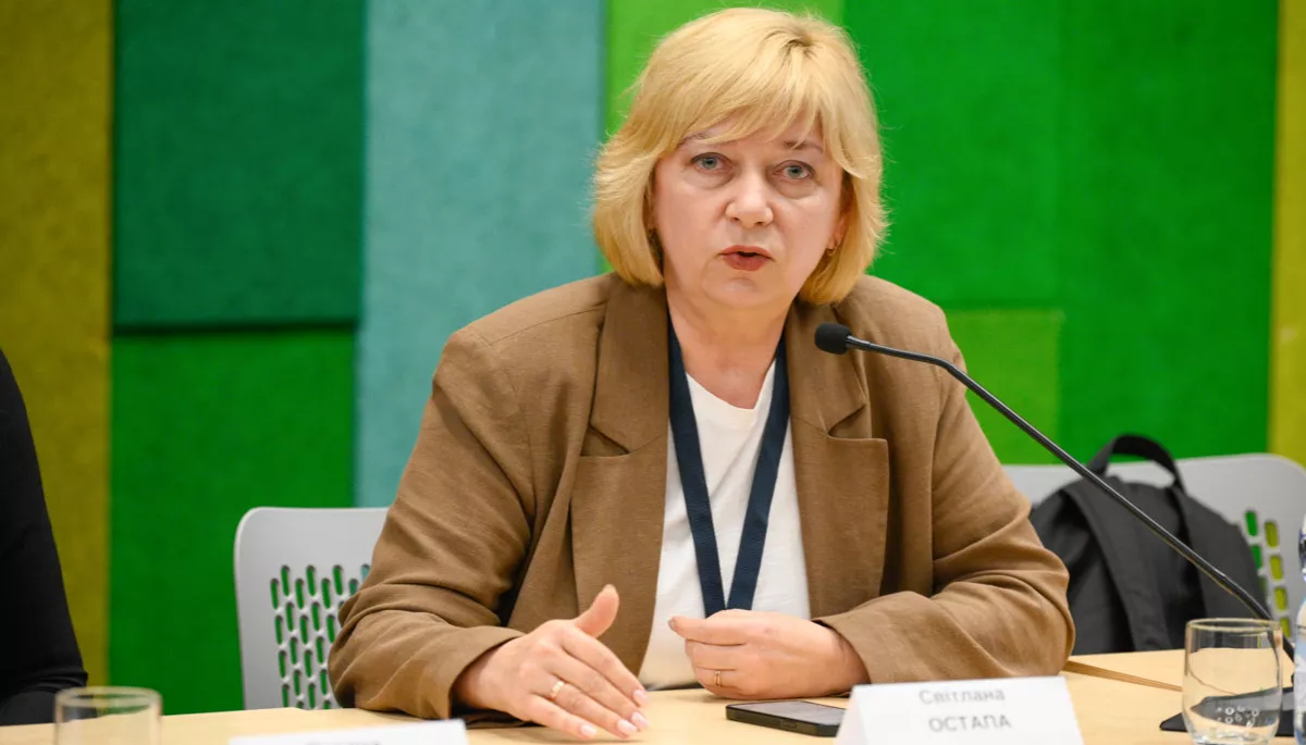 Світлана Остапа: Відкритість Верховної Ради додасть довіри до неї з боку міжнародних структур та українського суспільства.