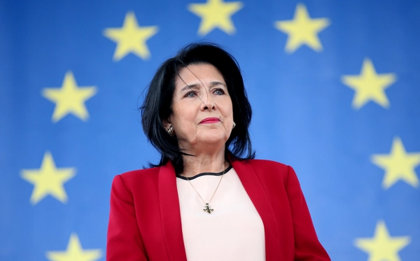 Президентка Грузії закликала провести референдум, щоб обрати «європейське майбутнє чи російське рабство»