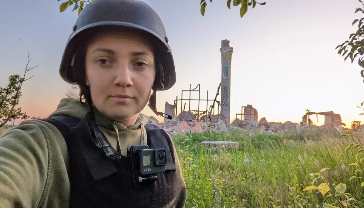 Воєнна кореспондентка Анна Калюжна припиняє роботу в Bihus.Info