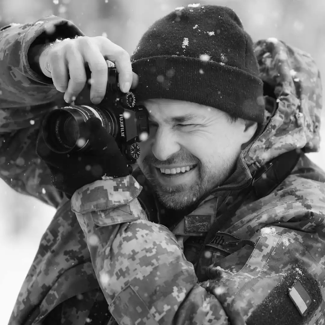 Прощання з військовим фотографом Арсеном Федосенком відбудеться 13 червня у Михайлівському соборі Києва