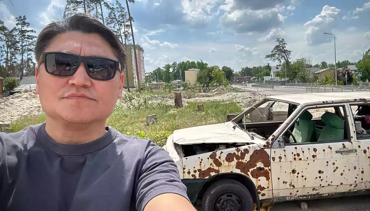 «Я сказав Зеленському: “Україна захищає не лише Європу, а й країни Центральної Азії”», — журналіст із Киргизстану Аділь Турдукулов