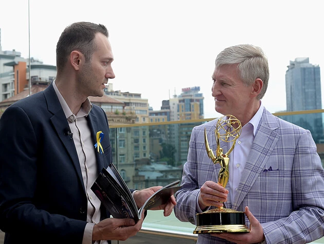 Режисер документального серіалу про  ФК «Шахтар» передав нагороду Sports Emmy Awards  Рінату Ахметову