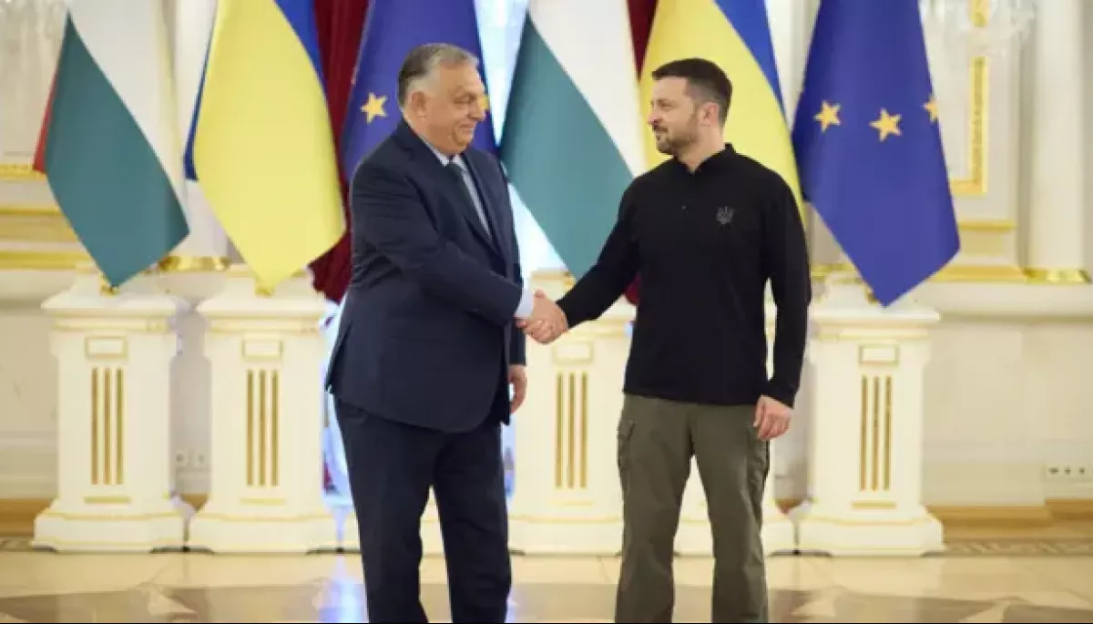 Зеленський та Орбан домовились про відкриття першої в Угорщині україномовної школи