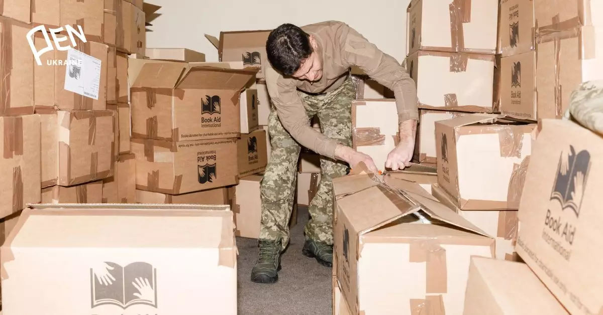 Український ПЕН передав 25 тисяч англомовних книжок бібліотекам із прифронтових регіонів