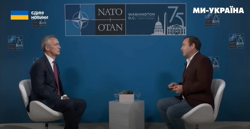 Генсек НАТО Єнс Столтенберг дав інтерв&rsquo;ю телемарафону &laquo;Єдині новини&raquo;