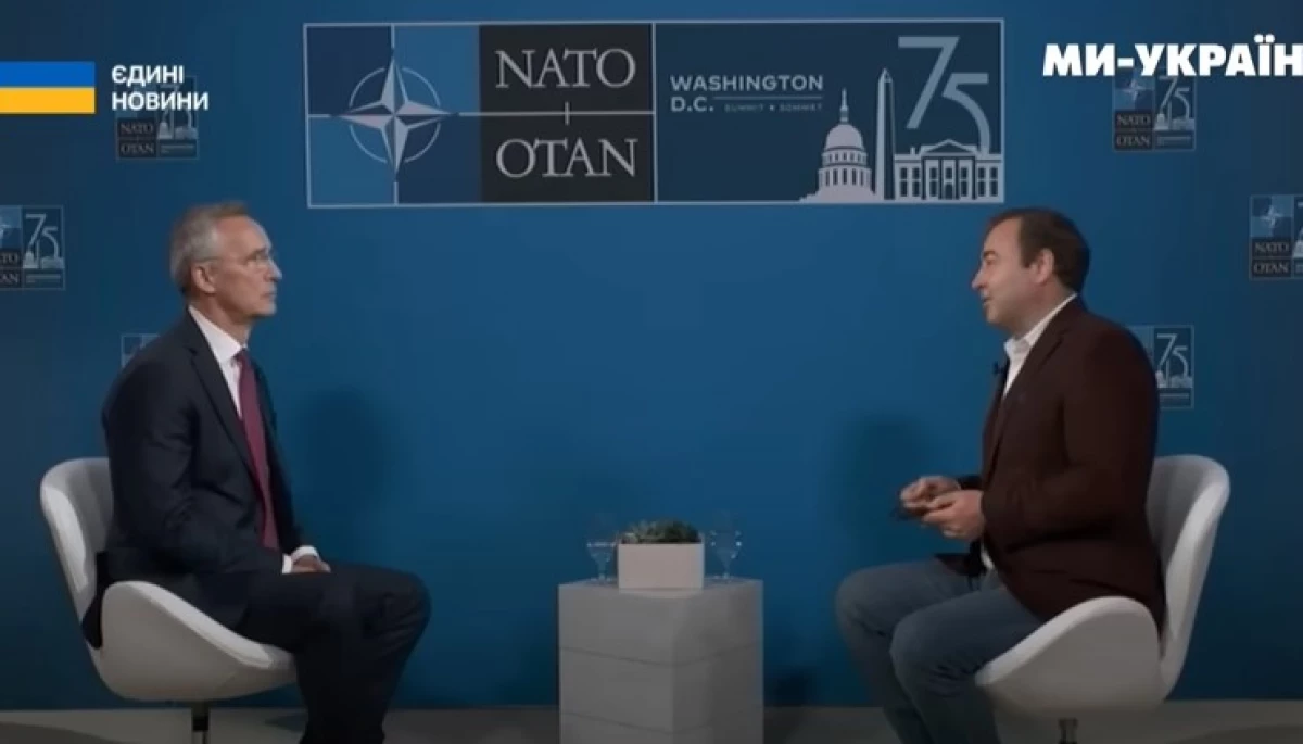 Генсек НАТО Єнс Столтенберг дав інтерв&rsquo;ю телемарафону &laquo;Єдині новини&raquo;
