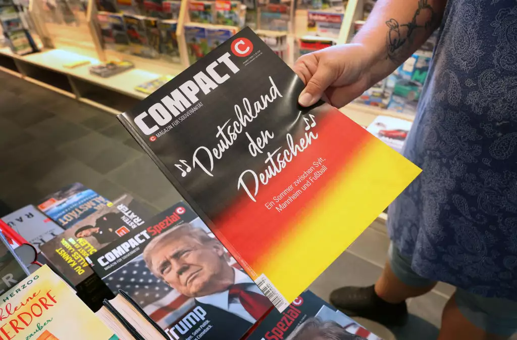 У Німеччині заборонили журнал Compact, який раніше визнали правоекстремістським проєктом