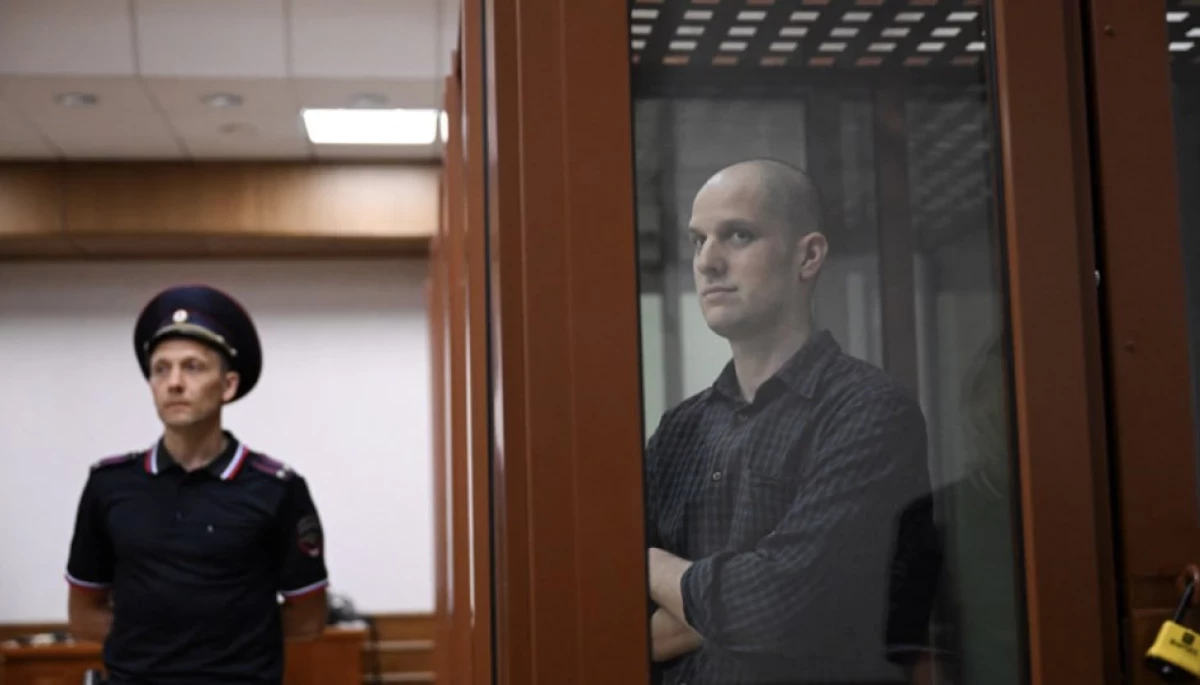 У Росії до 16 років колонії у справі про «шпигунство» засудили журналіста Евана Гершковича