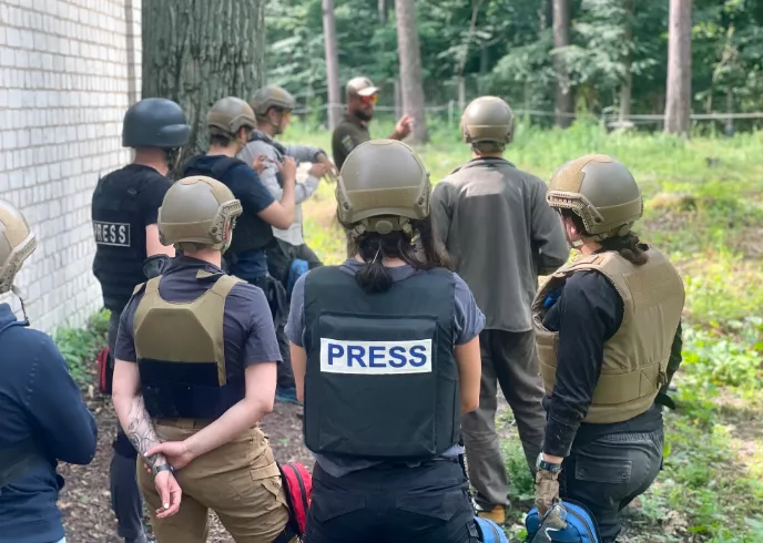 У серпні RSF організовує три тренінги із тактичної медицини у Дніпрі, Одесі та Харкові