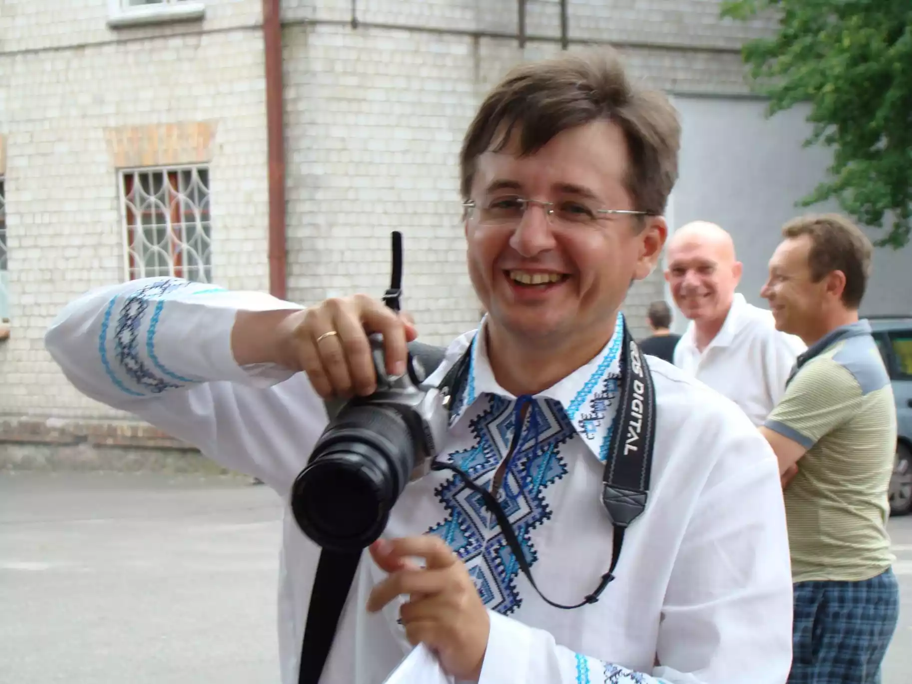 У Кривому Розі сквер перейменували на честь місцевого журналіста Володимира Гончара