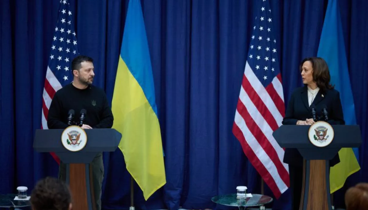 Time опублікував статтю про &laquo;непростий союз&raquo; Камали Гарріс і Володимира Зеленського