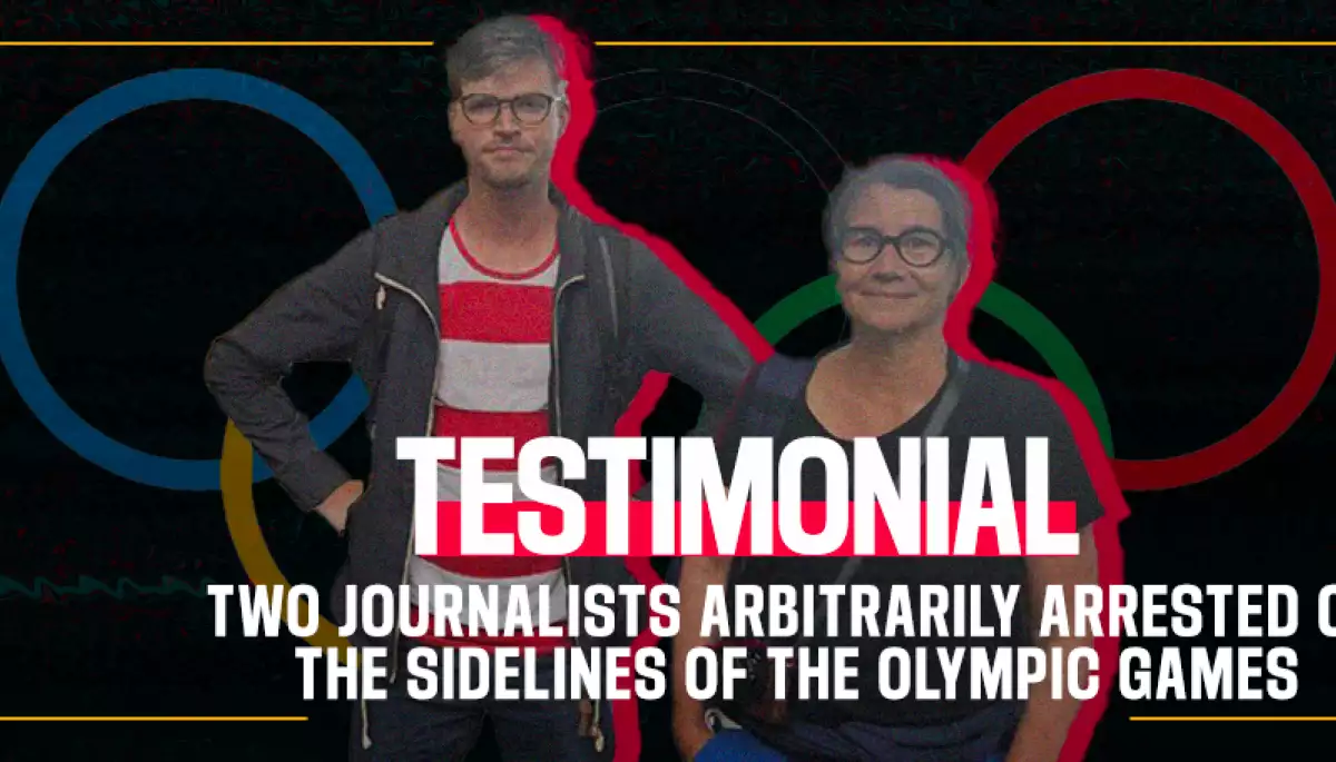 Двох французьких журналістів заарештували за висвітлення протесту проти Олімпіади-2024