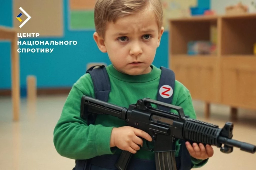 Росіяни провели ряд мілітаристських заходів у дитсадках на ТОТ Півдня