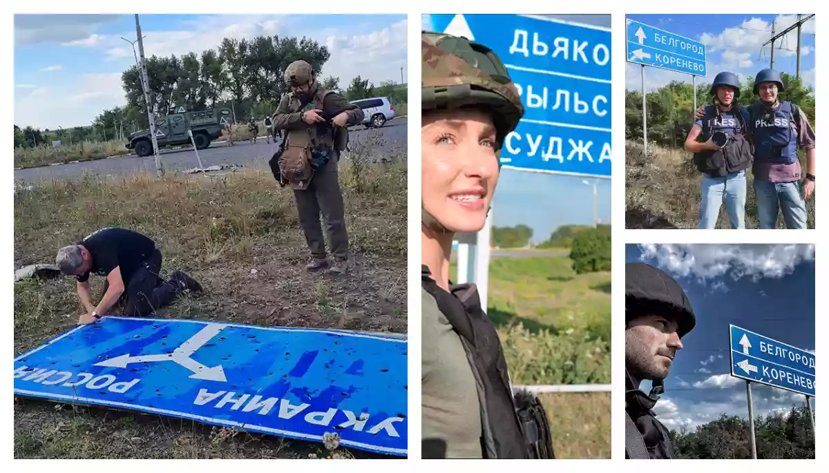 Як українські журналісти працюють у Суджі