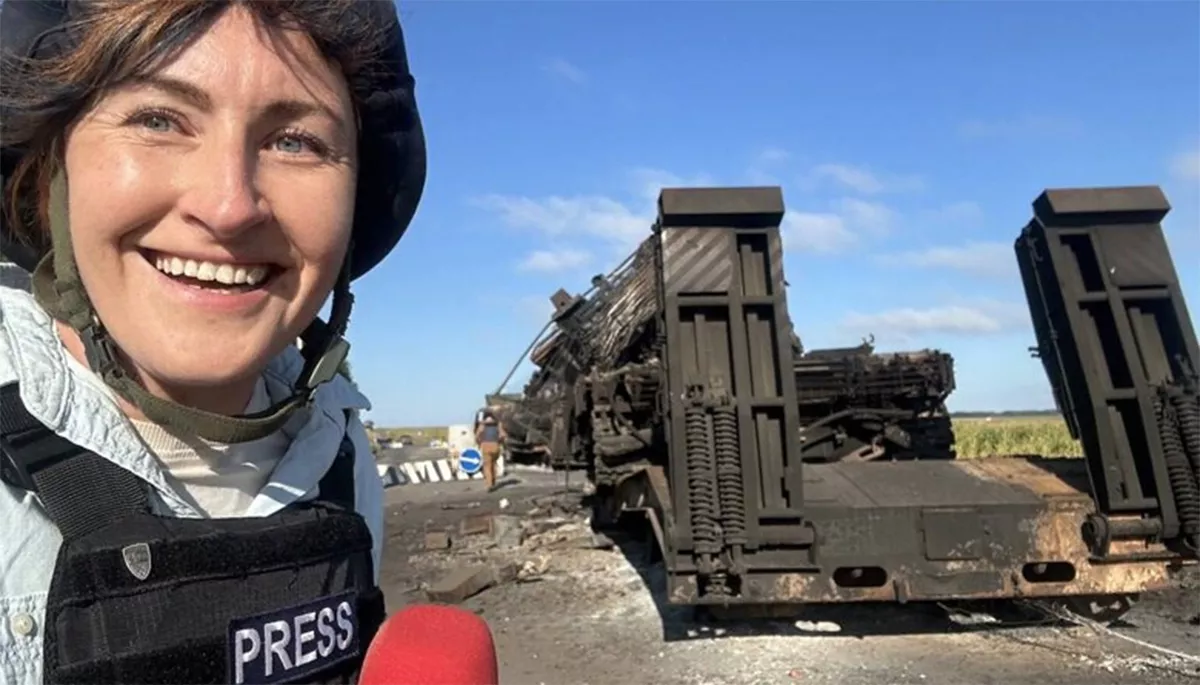 Наталія Нагорна: Ось я стою на Курщині та цитую Бандеру. Здалося, що більш доречного місця для цього просто не може бути