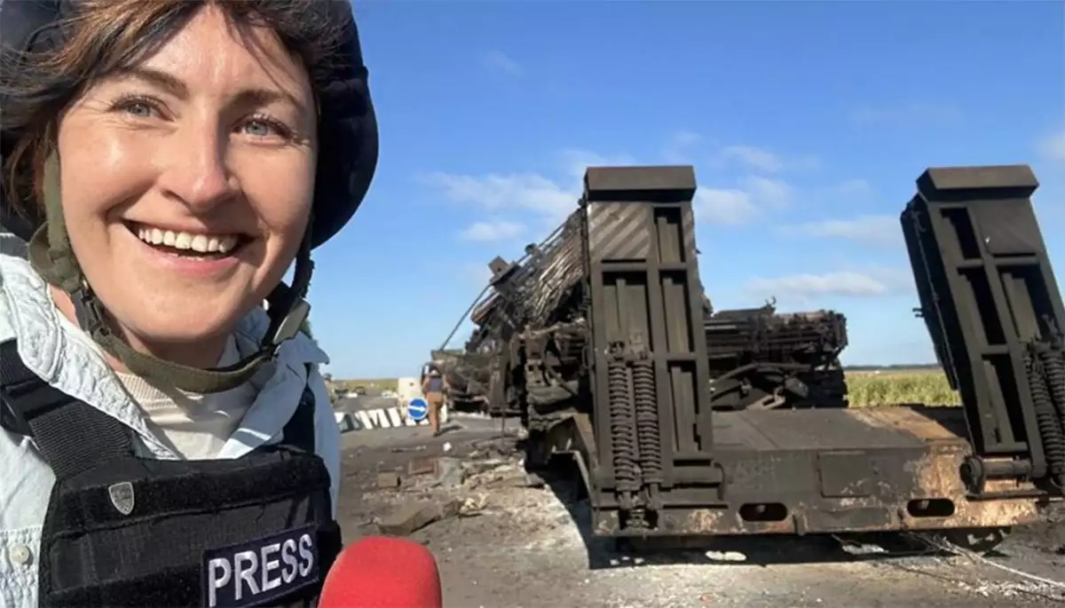Наталія Нагорна: Ось я стою на Курщині та цитую Бандеру. Здалося, що більш доречного місця для цього просто не може бути