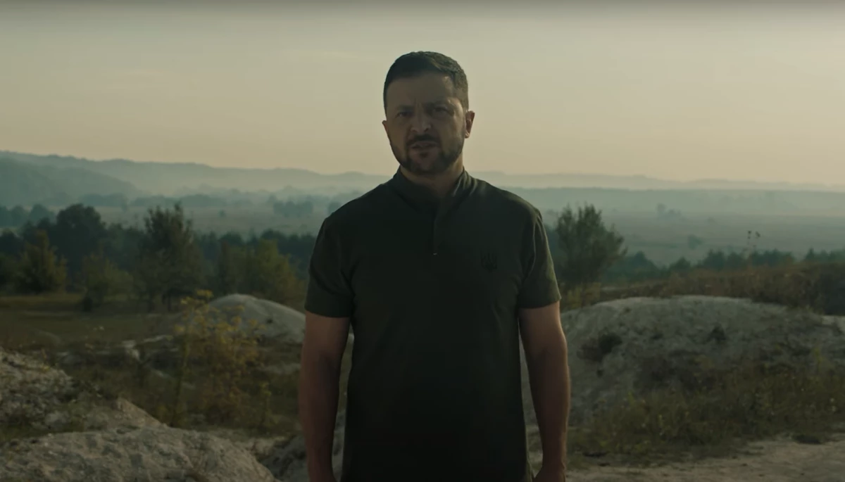 Зеленський у зверненні на День Незалежності: &laquo;Той, хто посіяв зло на нашій землі, пожне його у себе вдома&raquo;