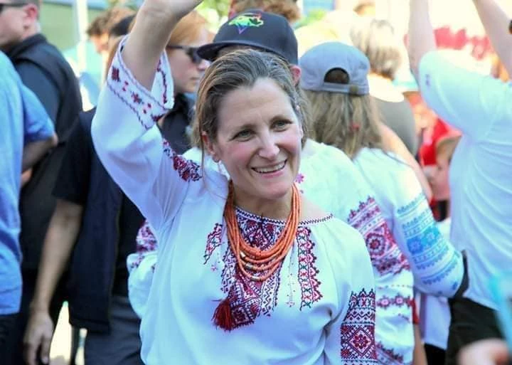 Віцепрем&rsquo;єрка Канади Христя Фріланд засудила показ фільму &laquo;Росіяни на війні&raquo; на Міжнародному кінофестивалі в Торонто