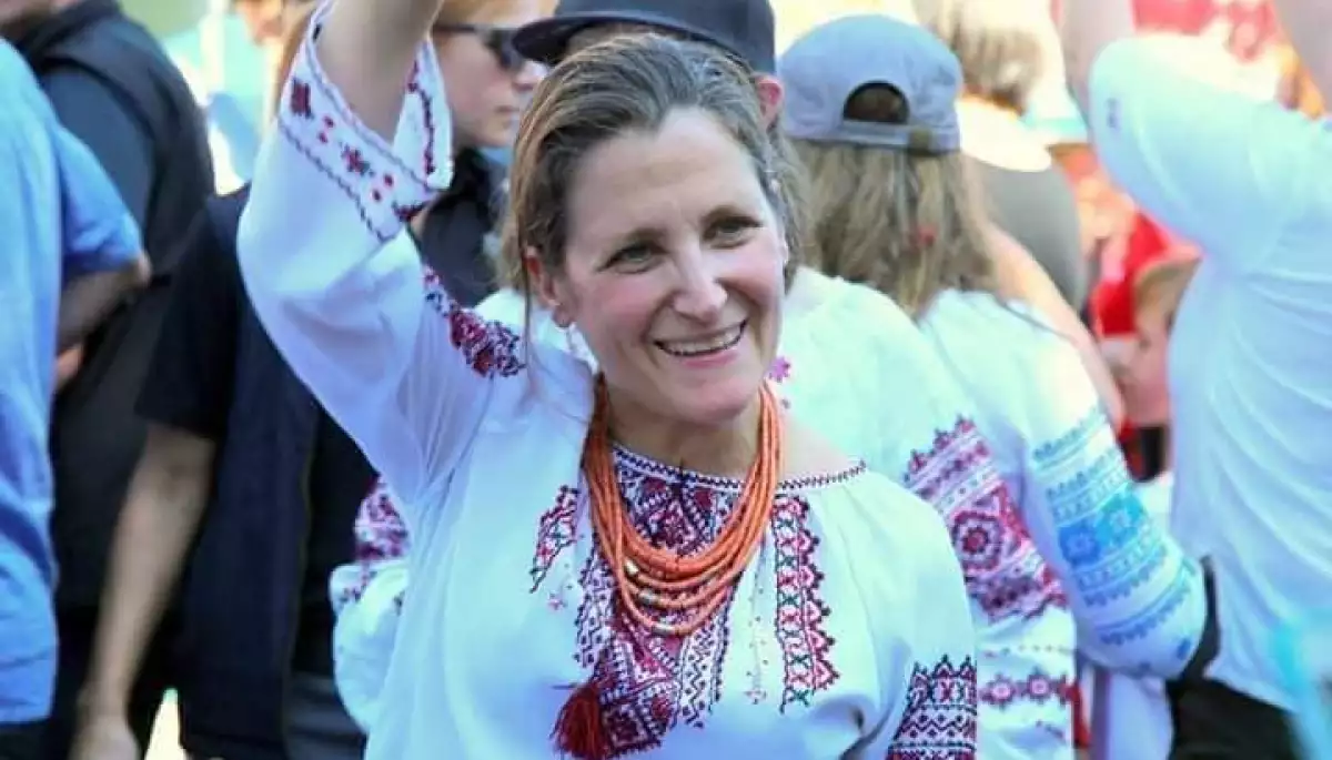 Віцепрем&rsquo;єрка Канади Христя Фріланд засудила показ фільму &laquo;Росіяни на війні&raquo; на Міжнародному кінофестивалі в Торонто