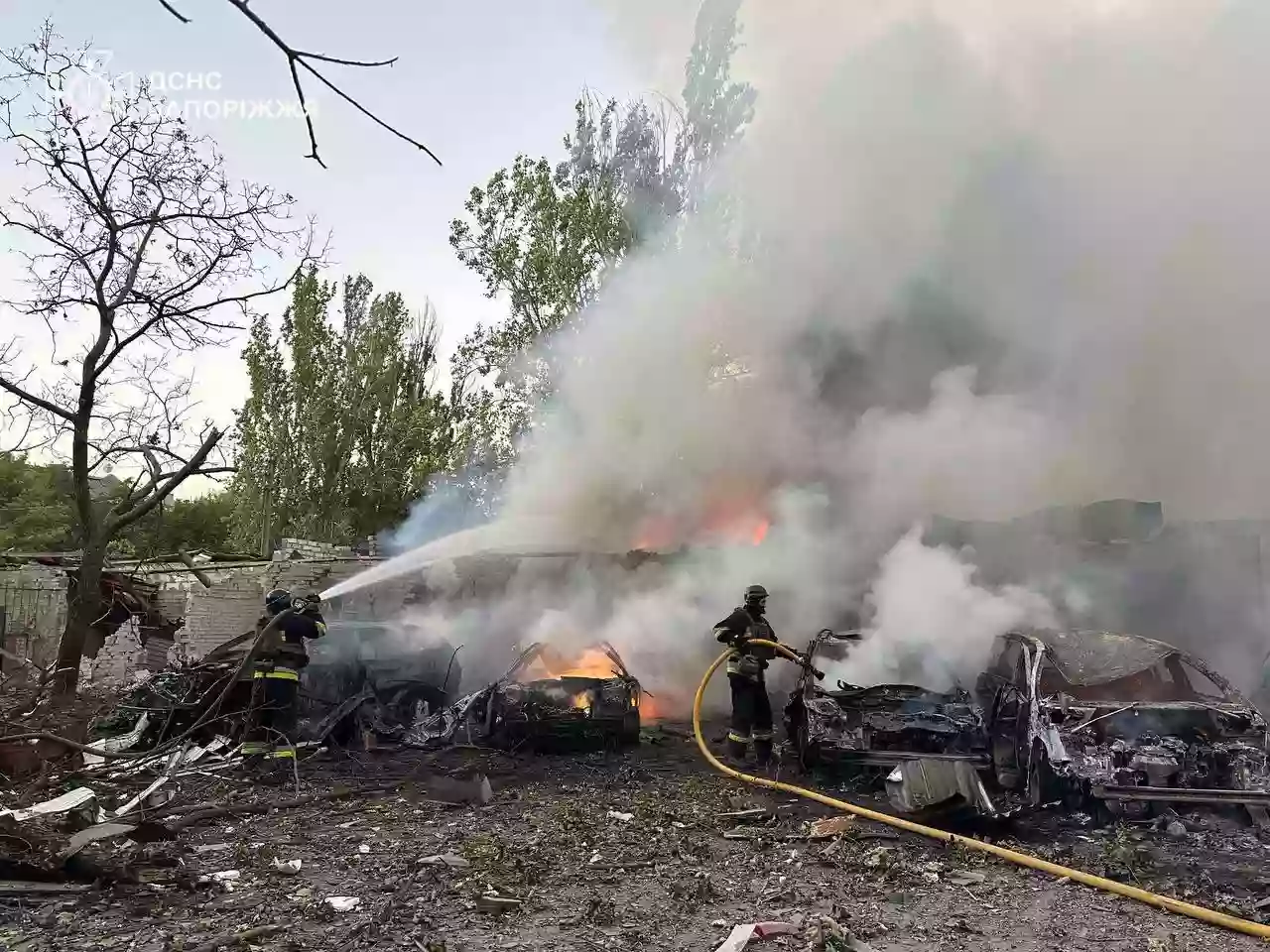 У Запоріжжі містяни перешкоджали журналістці фіксувати наслідки російської атаки