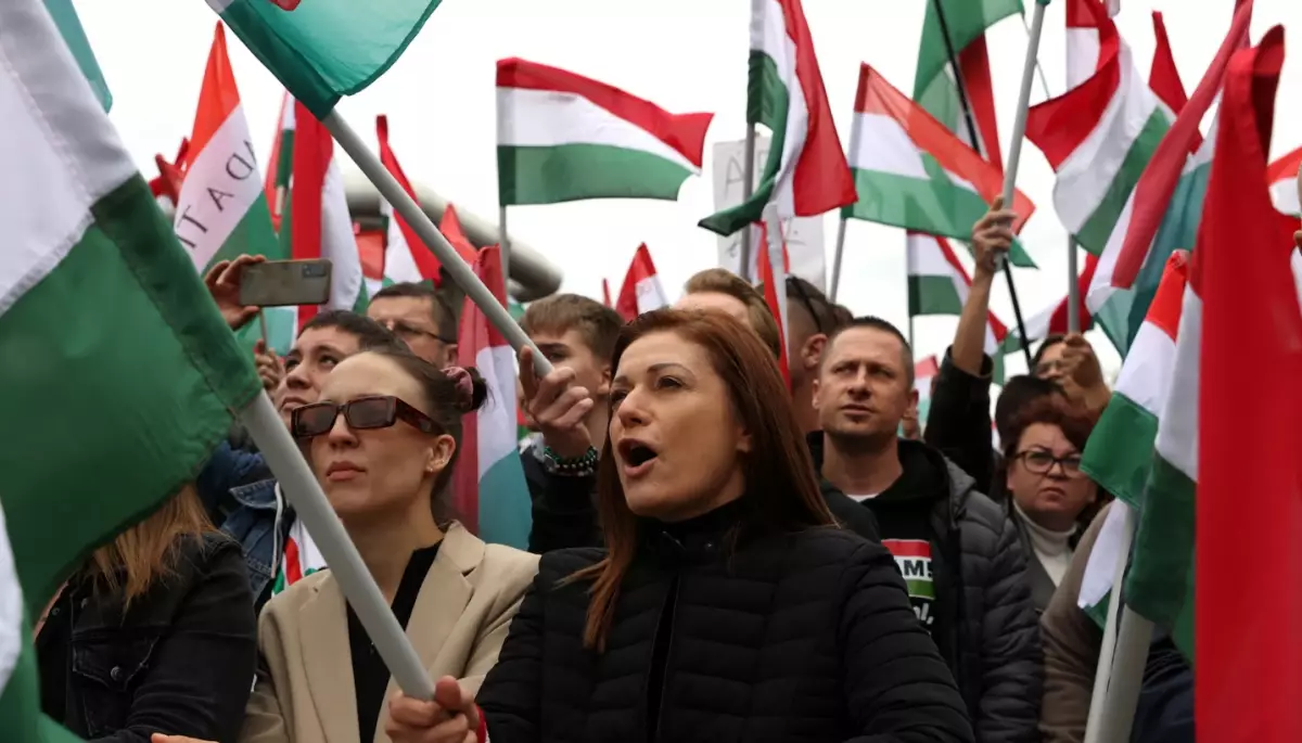 У Будапешті тисячі угорців протестували проти пропаганди на державному ТБ