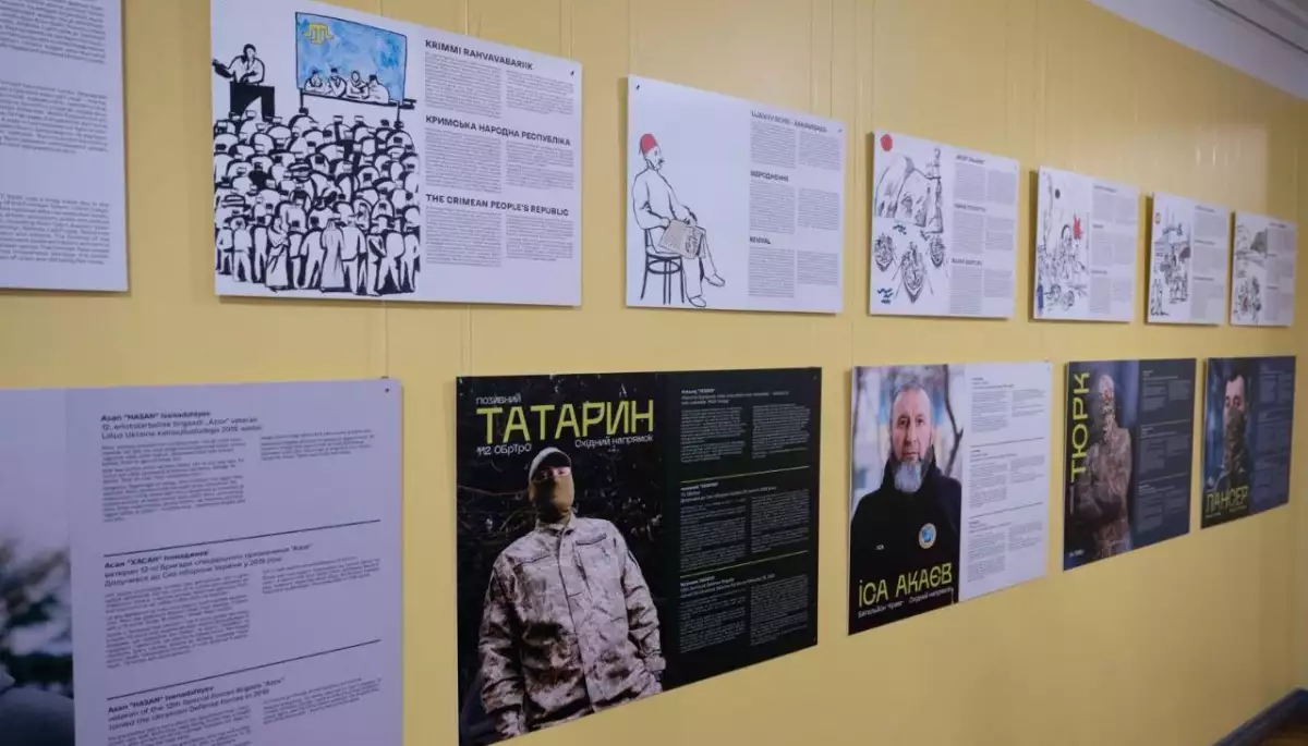 В естонському парламенті відкрилася виставка &laquo;Qirim icun / Заради Криму&raquo;