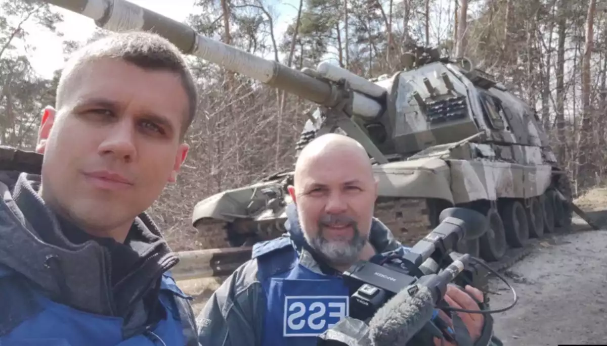 Журналісти «Радіо Свобода» потрапили під російський обстріл на Донеччині