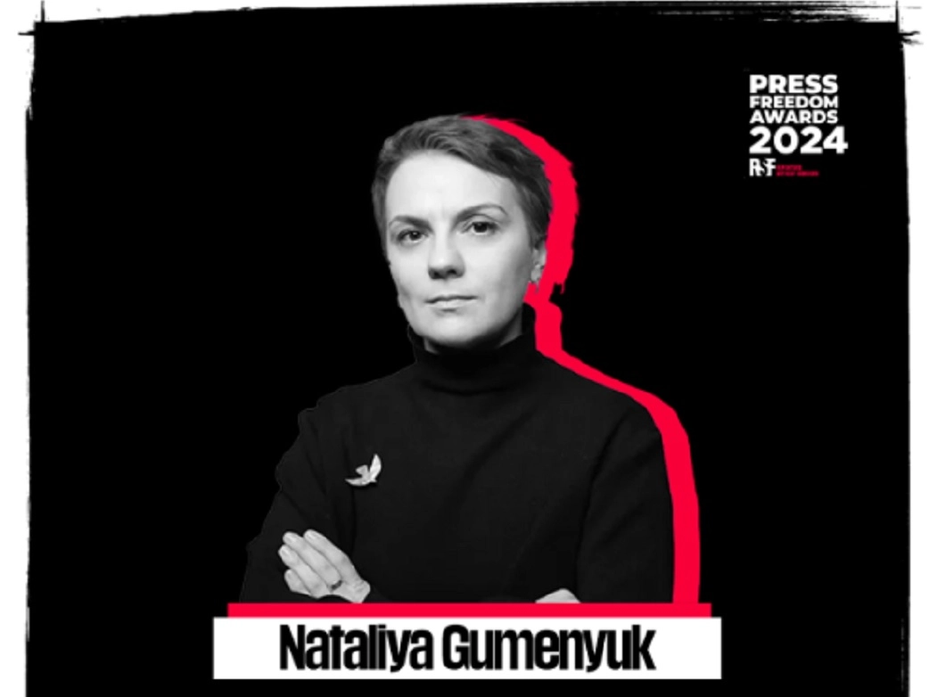 Журналістка Наталія Гуменюк увійшла до шортліста міжнародної Премії за свободу преси