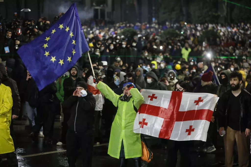 МЗС засудило грузинську владу за спроби залякати громадян &laquo;українським сценарієм&raquo;