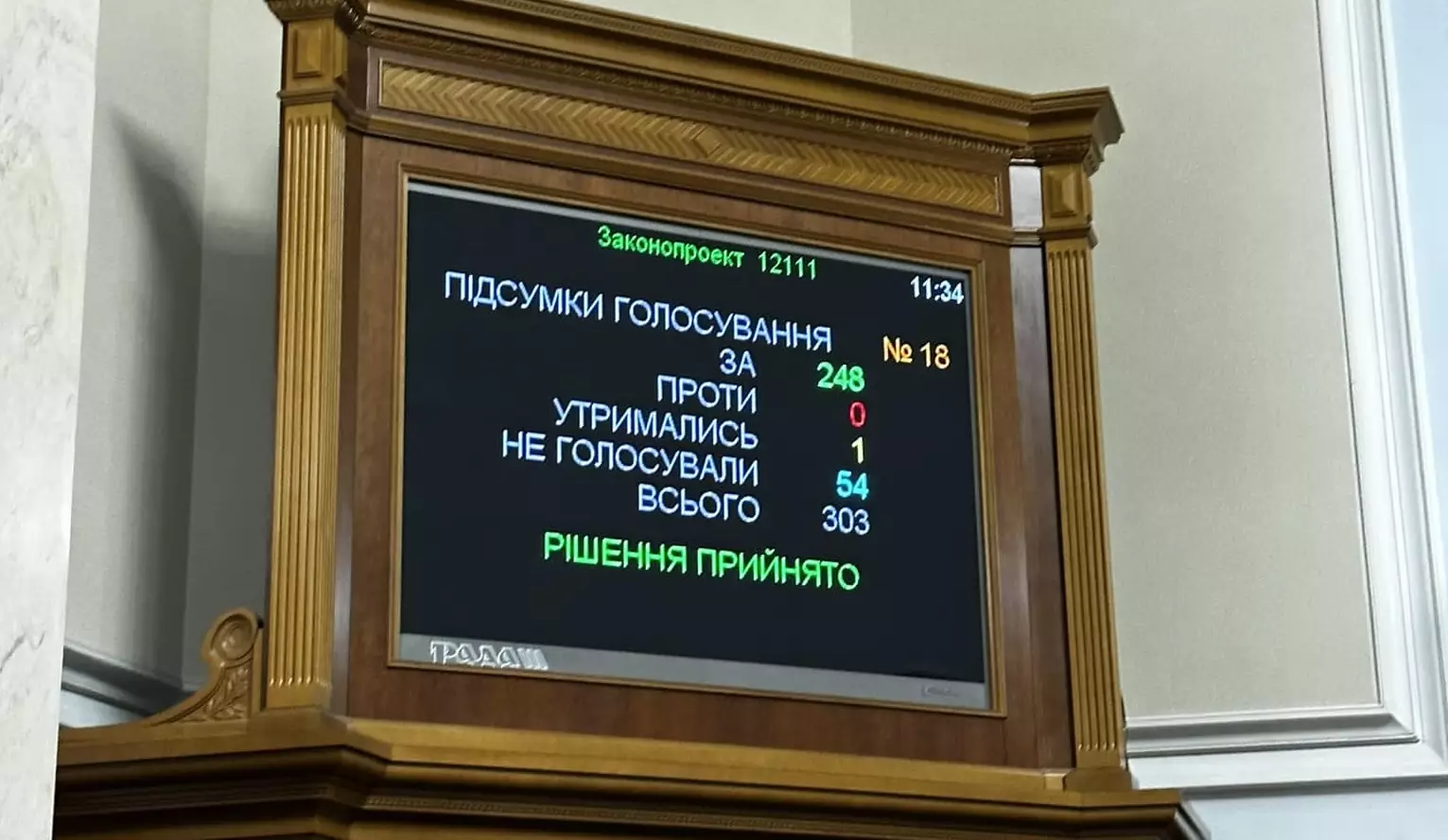 Верховна Рада ухвалила у першому читанні законопроєкт про зміни до закону &laquo;Про медіа&raquo;