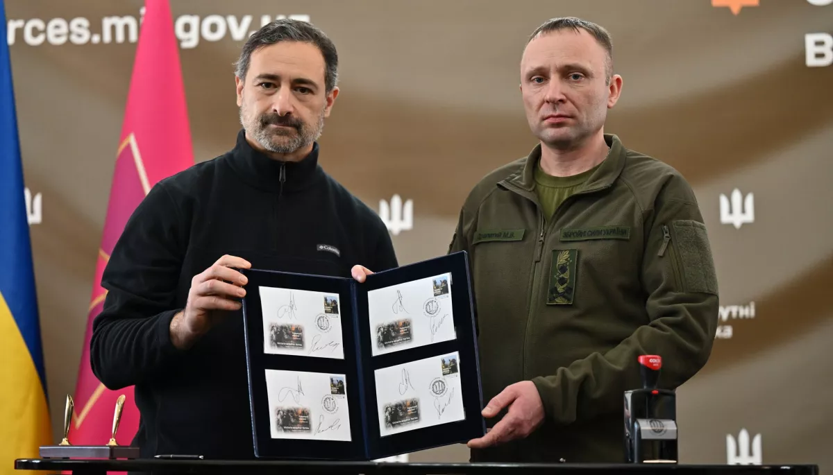 &laquo;Укрпошта&raquo; випустила лімітований поштовий набір, присвячений Сухопутним військам ЗСУ