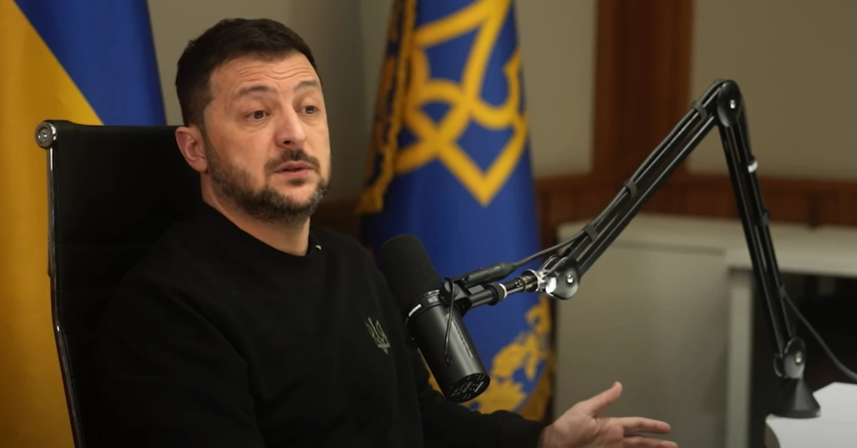 Володимир Зеленський дав інтерв'ю американському подкастеру Лексу Фрідману
