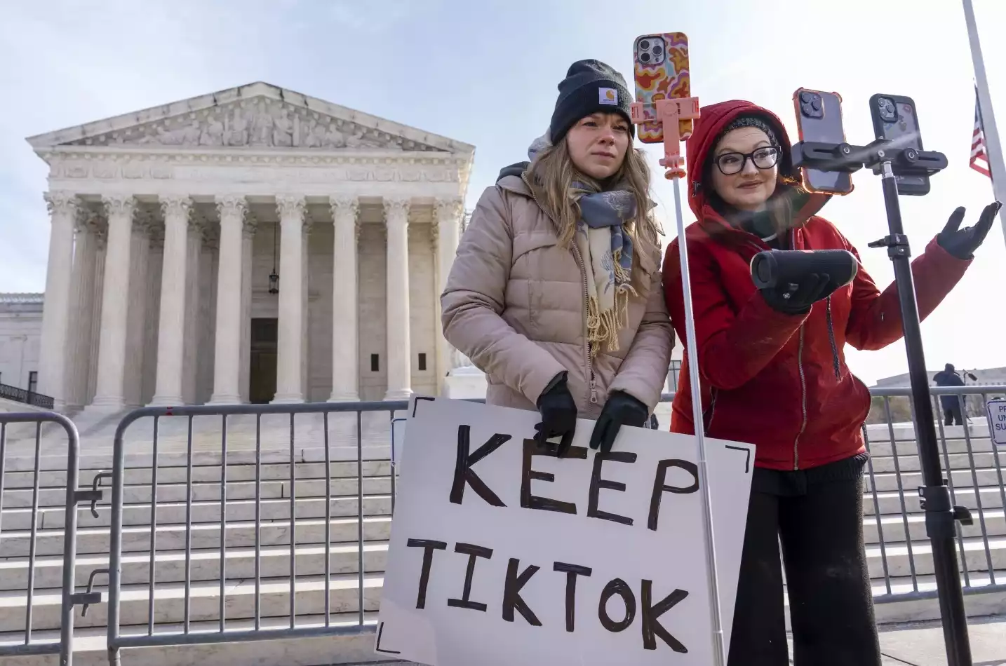 АР: Верховний суд США, ймовірно, підтримує закон про заборону TikTok з 19 січня