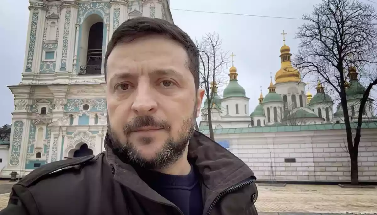 Зеленський у День Соборності: Ми об&rsquo;єднались не на папері, а за покликом всередині