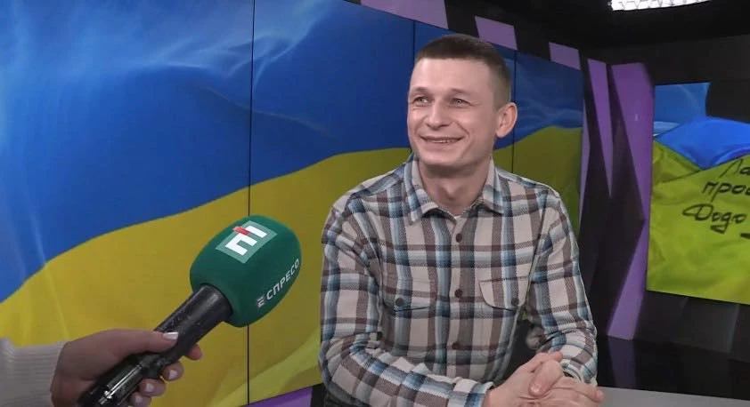 Звільнений з полону ексжурналіст &laquo;Еспресо&raquo; Роман Борщ завітав на канал