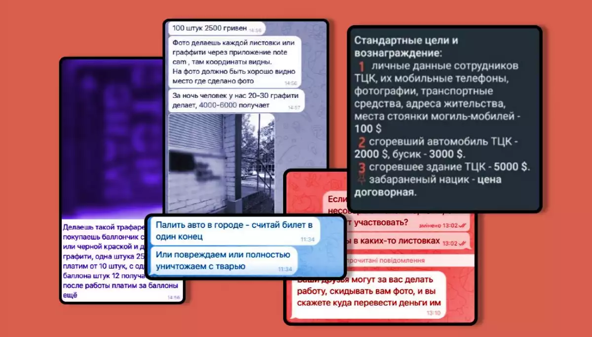П&rsquo;ять тисяч доларів за спалення ТЦК. Як російські спецслужби вербують потенційних терористів