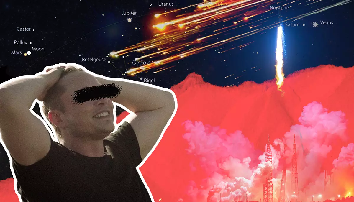 SpaceX, &laquo;таємничі&raquo; зірки та &laquo;парад планет&raquo;: як українські медіа пишуть про космос