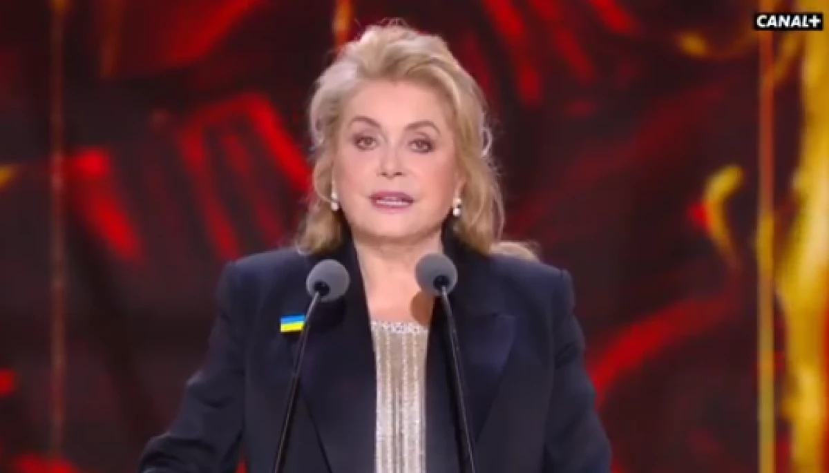Катрін Деньов присвятила церемонію кінопремії &laquo;Сезар&raquo; Україні