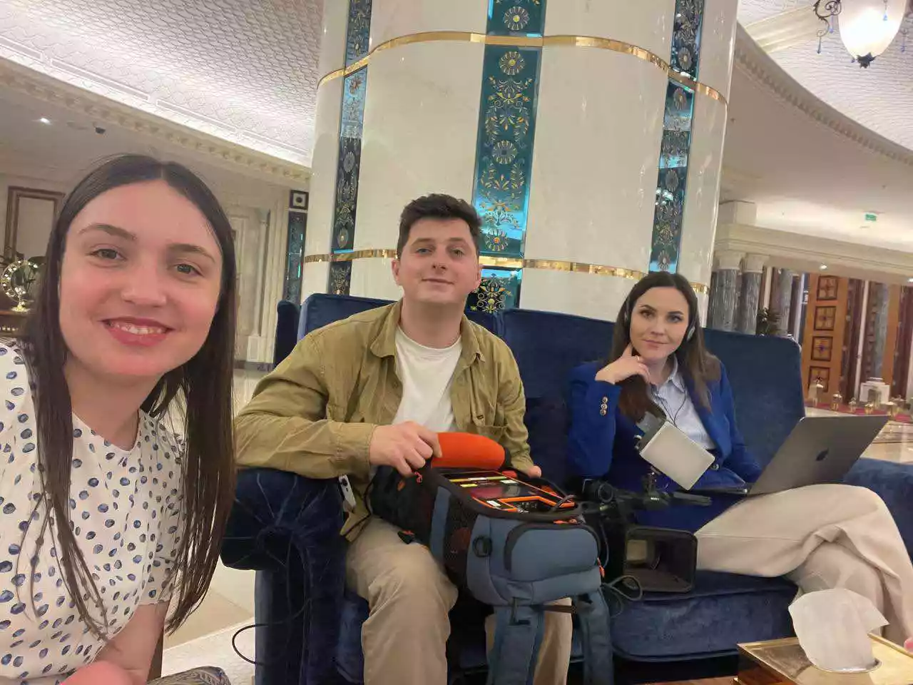 &laquo;Багато американських медіа, два українських і жодного російського&raquo;. Журналісти розповіли, як працювали під час перемовин у Джидді