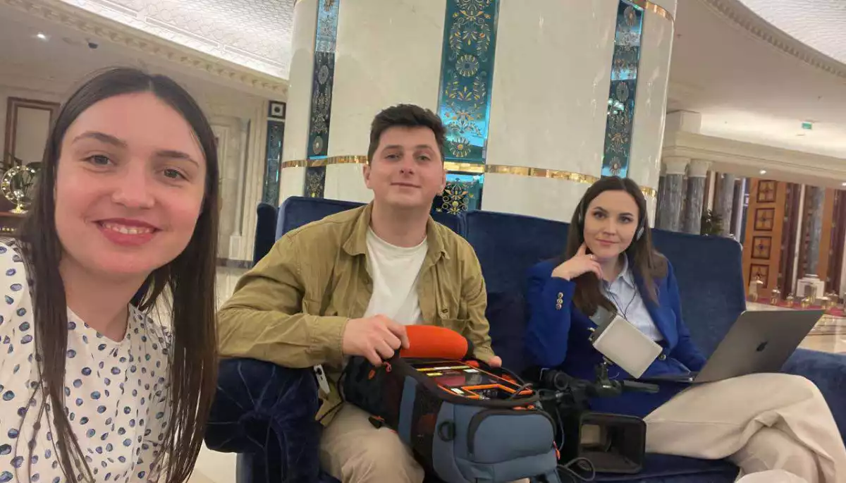 &laquo;Багато американських медіа, два українських і жодного російського&raquo;. Журналісти розповіли, як працювали під час перемовин у Джидді