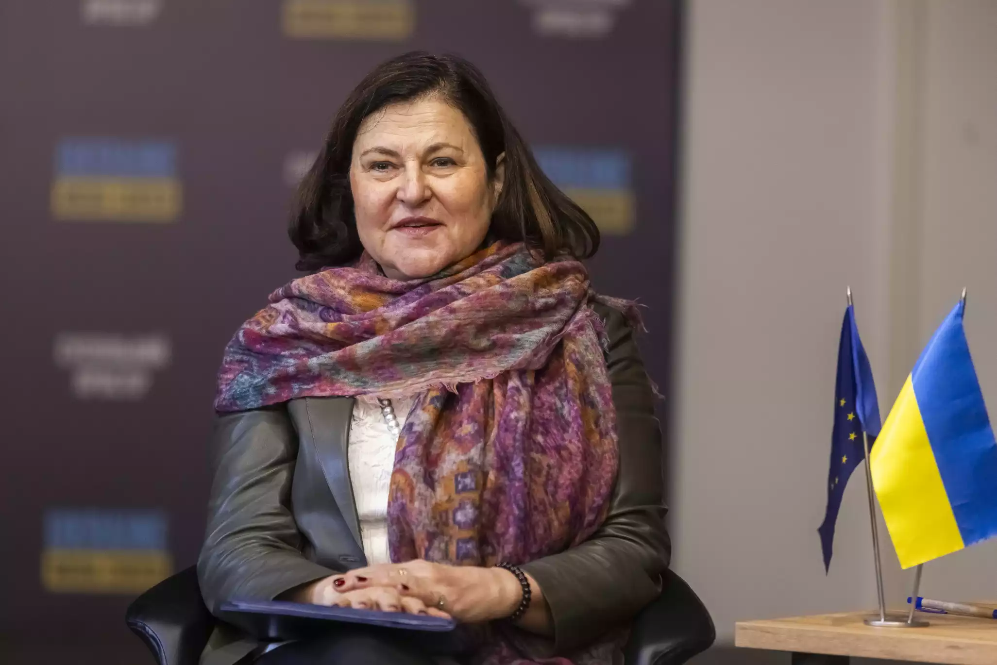 Катаріна Матернова: Європейський Союз буде підтримувати незалежну журналістику в Україні як один зі стовпів демократії